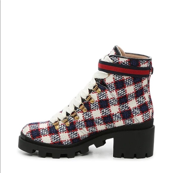 GUCCI TRIP ANKLE BOOTS - Picture 11 of 15